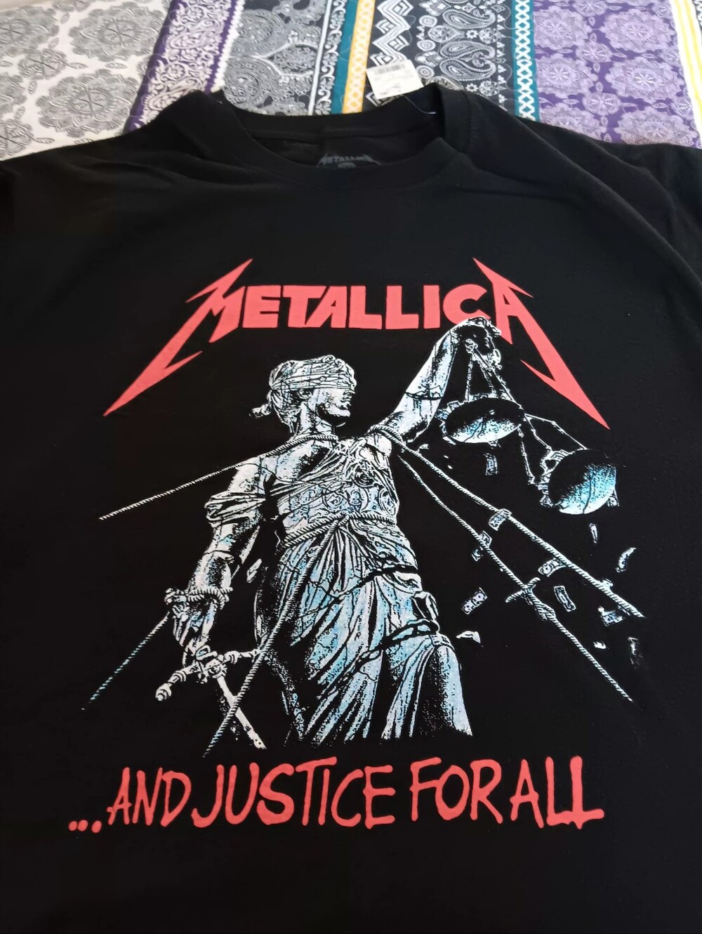 Metallica And Justice For All T-Shirt - Picture 3 of 9